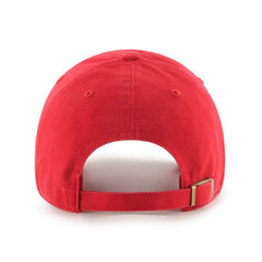 San Francisco 49ers '47 Brand Cleanup Adjustable Hat Scarlet | 47 brand