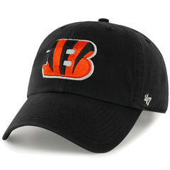 Cincinnati Bengals '47 Brand Cleanup Adjustable Hat Black | 47 brand