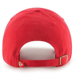 47 Brand Kansas City Chiefs Clean Up Adjustable Hat Red | 47 brand