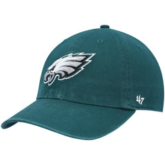 Philadelphia Eagles '47 Brand Cleanup Adjustable Hat Midnight Green | 47 brand