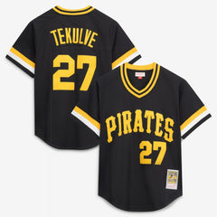 Kent Tekulve Pittsburgh Pirates Mitchell & Ness Authentic Batting Practice Jersey - MLB