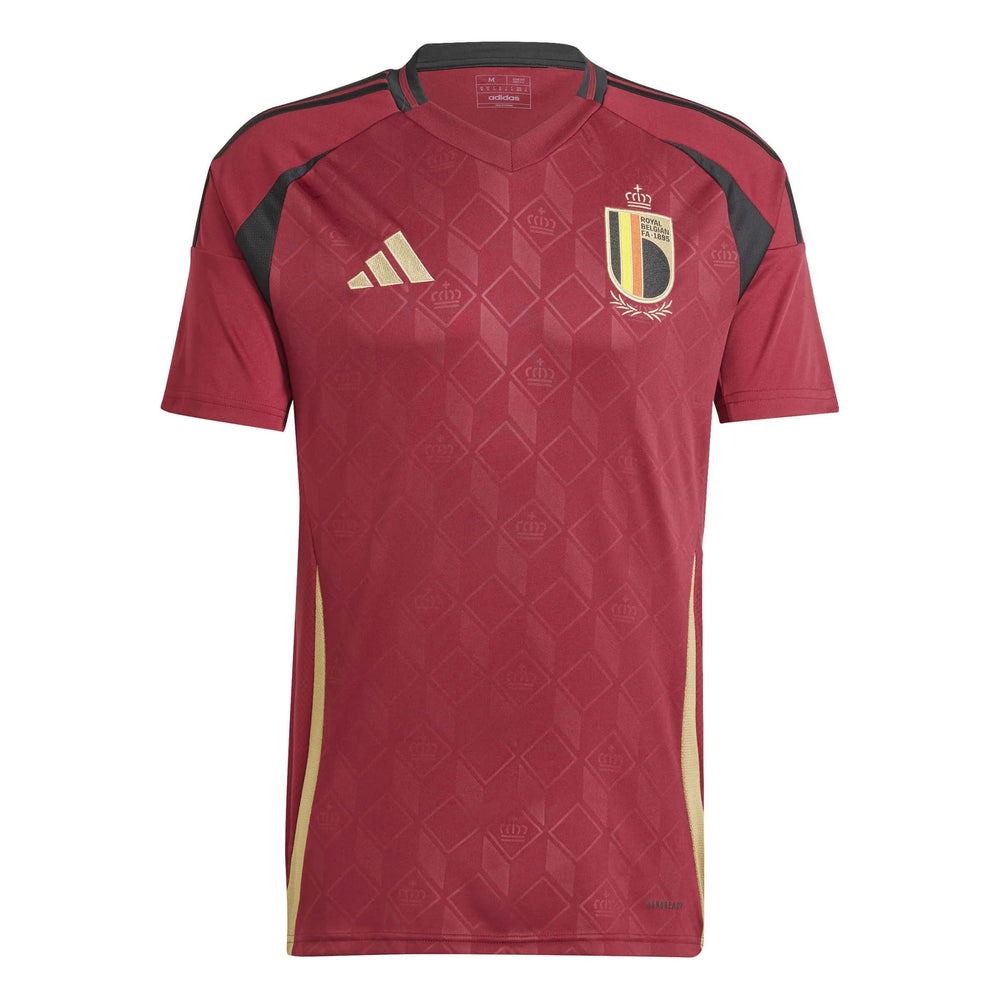 2024-25 Belgium Mens Stadium Home Soccer Jersey | Adidas