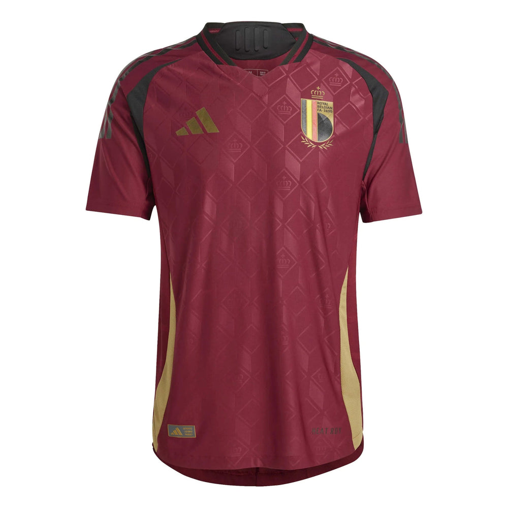 2024-25 Belgium Mens Authentic Home Soccer Jersey | Adidas