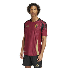 2024-25 Belgium Mens Authentic Home Soccer Jersey | Adidas