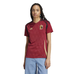 2024-25 Belgium Womens Stadium Home Soccer Jersey | Adidas