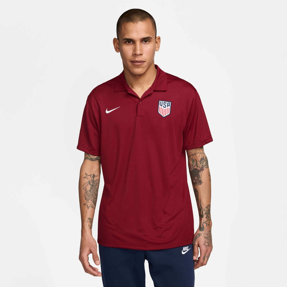 2024-25 USA Mens Dri-Fit Polo Shirt | Nike