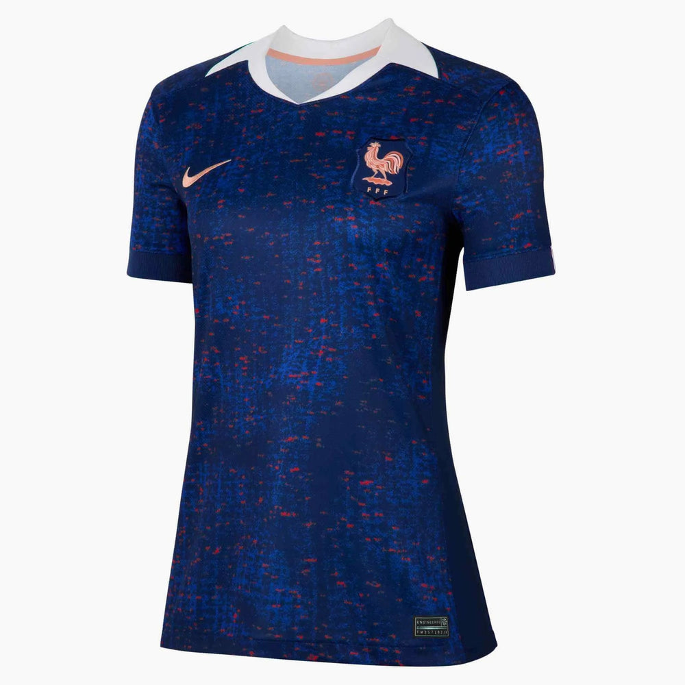 2025 France Womens Stadium Home Soccer Jersey | Nike