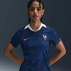 2025 France Womens Stadium Home Soccer Jersey | Nike