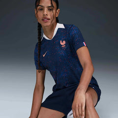 2025 France Womens Stadium Home Soccer Jersey | Nike