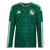2026 Mexico Mens Authentic Home Long-Sleeve Soccer Jersey | Adidas