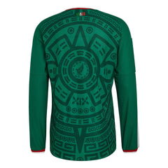 2026 Mexico Mens Authentic Home Long-Sleeve Soccer Jersey | Adidas