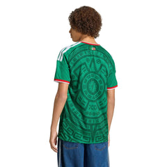 2026 Mexico Youth Stadium Home Soccer Jersey | Adidas