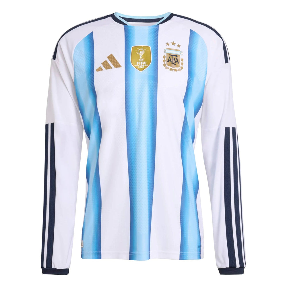 2026 Argentina Mens Authentic Home Long-Sleeve Soccer Jersey | Adidas