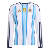 2026 Argentina Mens Authentic Home Long-Sleeve Soccer Jersey | Adidas