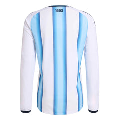 2026 Argentina Mens Authentic Home Long-Sleeve Soccer Jersey | Adidas