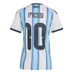 2026 Argentina Womens Stadium Home Messi #10 Soccer Jersey | Adidas