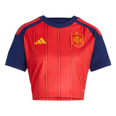 2026 Spain Womens Stadium Home Cropped Soccer Jersey | Adidas