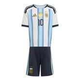 2026 Argentina Kid's Home Messi #10 Mini Kit | Adidas