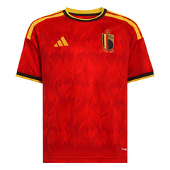 2026 Belgium Youth Stadium Home Soccer Jersey | Adidas