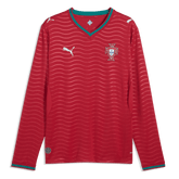 2026 Portugal Mens Stadium Home Long-Sleeve Soccer Jersey | Puma
