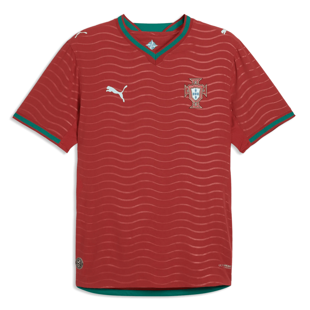 2026 Portugal Mens Authentic Home Soccer Jersey | Puma