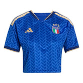 2026 Italy Womens Stadium Home Cropped Soccer Jersey | Adidas