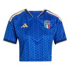 2026 Italy Womens Stadium Home Cropped Soccer Jersey | Adidas