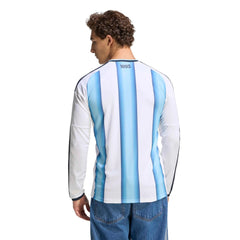 2026 Argentina Mens Stadium Home Long-Sleeve Soccer Jersey | Adidas