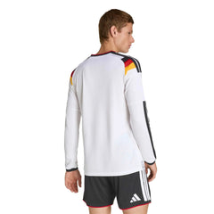 2026 Germany Mens Stadium Home Long-Sleeve Soccer Jersey | Adidas