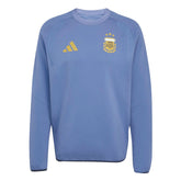 2026 Argentina Mens Tiro Travel Crewneck Sweatshirt | Adidas