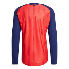 2026 Spain Mens Authentic Home Long-Sleeve Soccer Jersey | Adidas