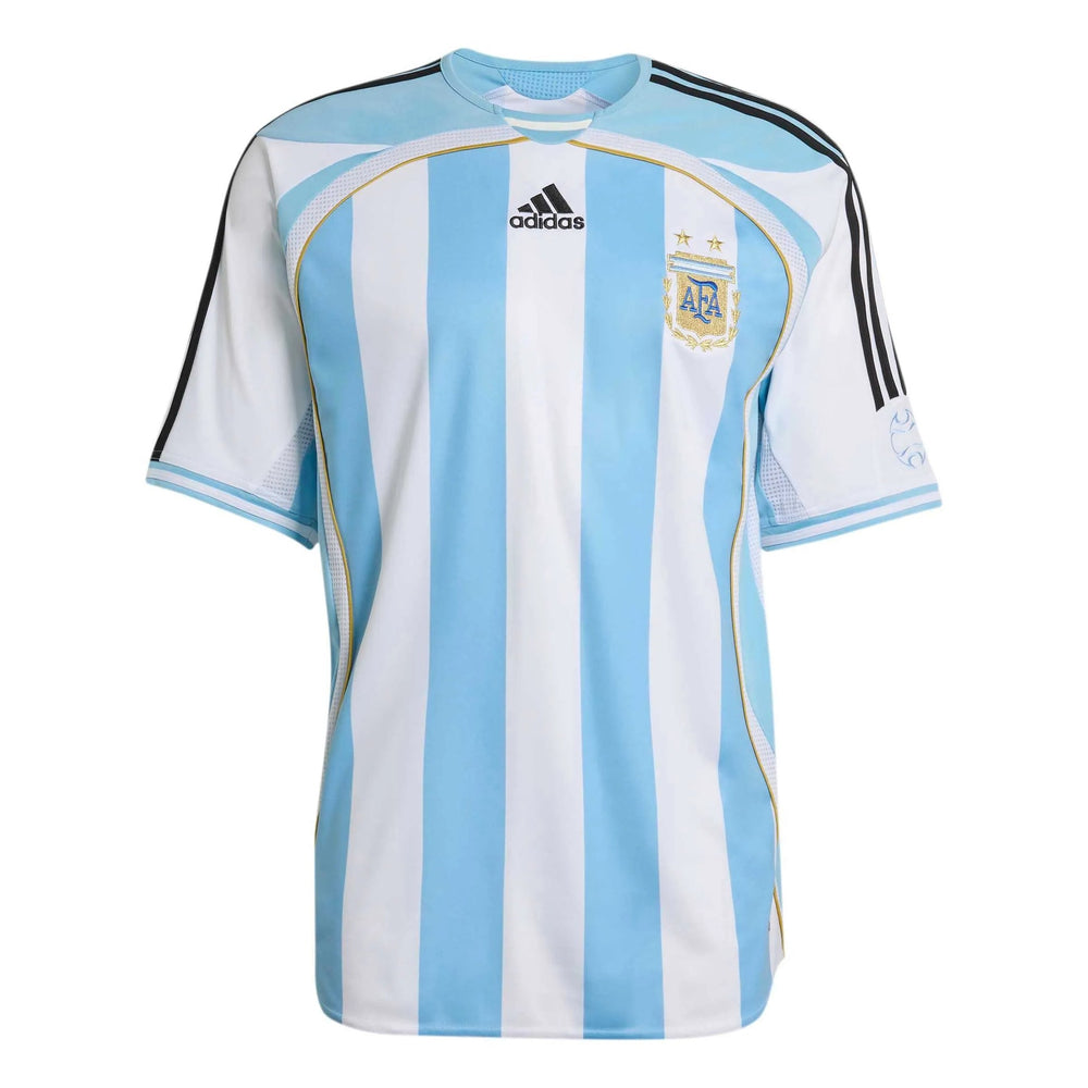 2006 Argentina Mens Retro Stadium Home Soccer Jersey | Adidas