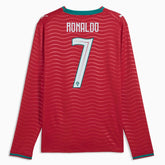 2026 Portugal Mens Stadium Home Ronaldo #7 Long-Sleeve Soccer Je | Puma