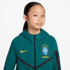 2026-27 Brazil Youth Full-Zip Tech Fleece Hoodie | Nike