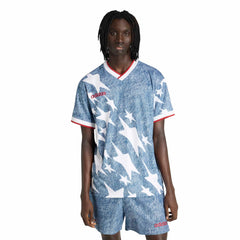 USA Mens Denim Graphic Jersey | Adidas