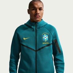 2026-27 Brazil Mens Full-Zip Tech Fleece Hoodie | Nike
