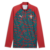 2026-27 Portugal Mens 1/4 Zip Pre-Match Top | Puma