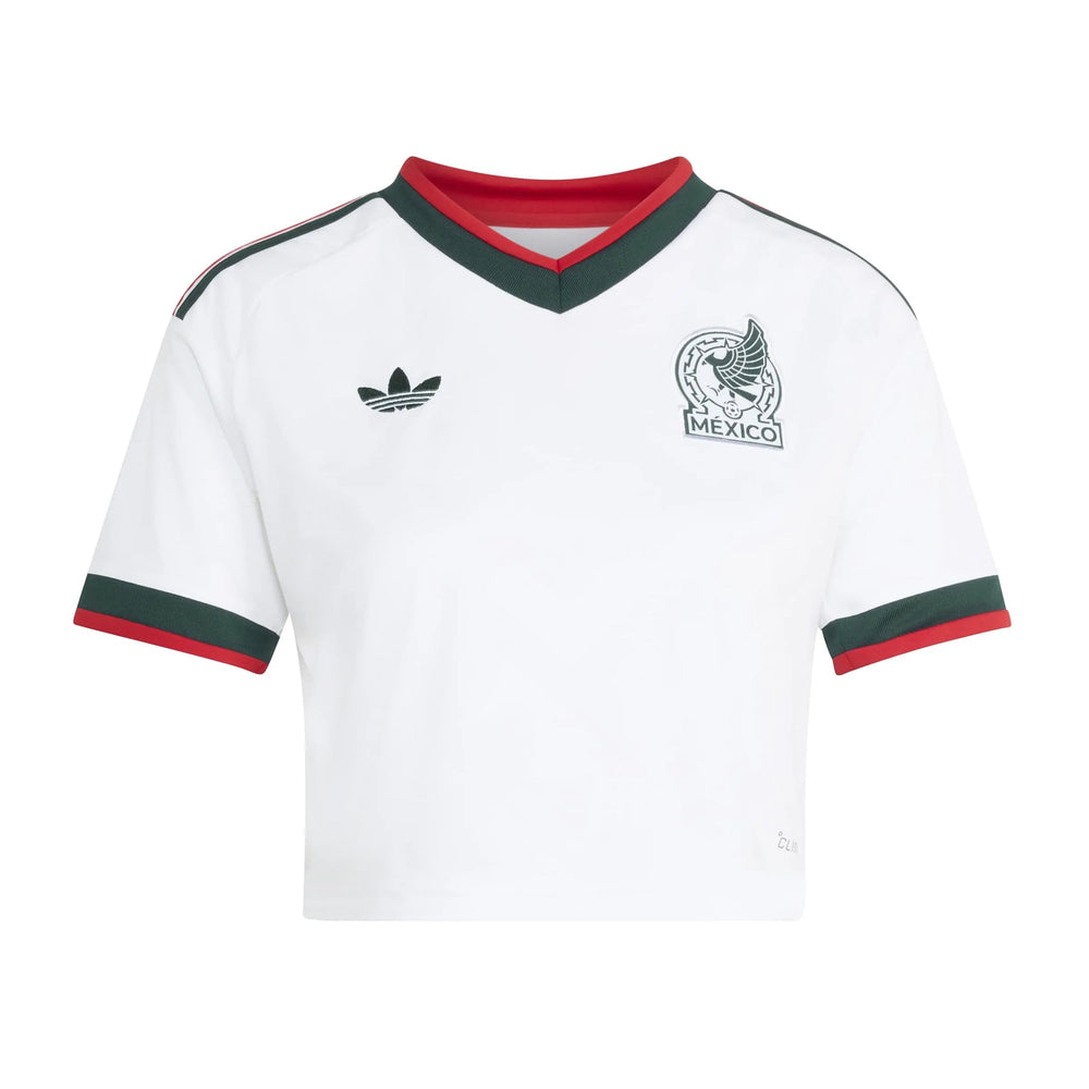 2026 Mexico Womens Stadium Away Cropped Soccer Jersey | Adidas