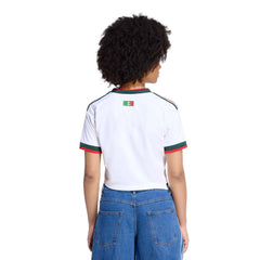 2026 Mexico Womens Stadium Away Cropped Soccer Jersey | Adidas