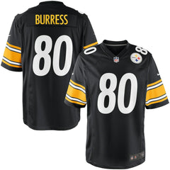 Youth Pittsburgh Steelers Plaxico Burress Team Color Game Jersey | Nike for Sale