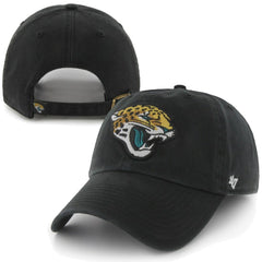 47 Brand Jacksonville Jaguars New Logo Clean-Up Adjustable Slouch Hat Black | 47 brand