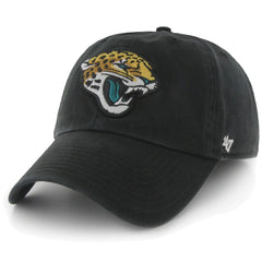 47 Brand Jacksonville Jaguars New Logo Clean-Up Adjustable Slouch Hat Black | 47 brand