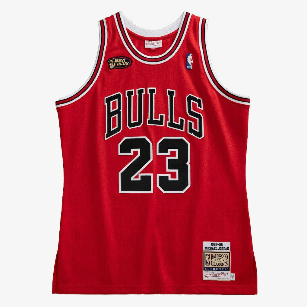 Chicago Bulls Authentic Jersey Road Finals Michael Jordan 1997-98 - NBA