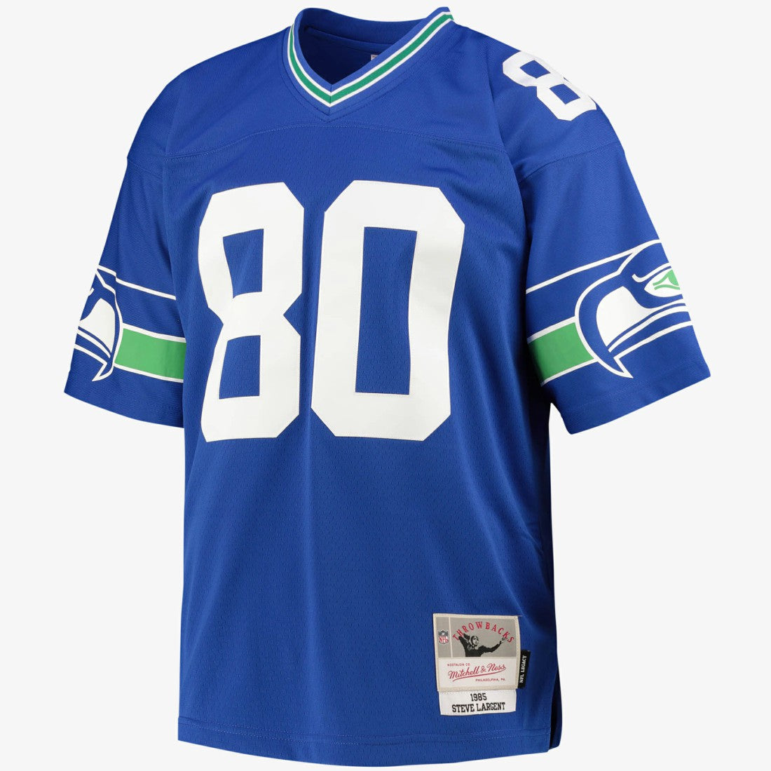 Seattle Seahawks 1985 Steve Largent Jersey Navy | Mitchell & Ness