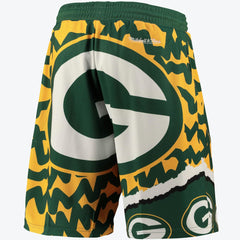 Green Bay Packers Jumbrotron Sublimated Short Mens | Mitchell & Ness
