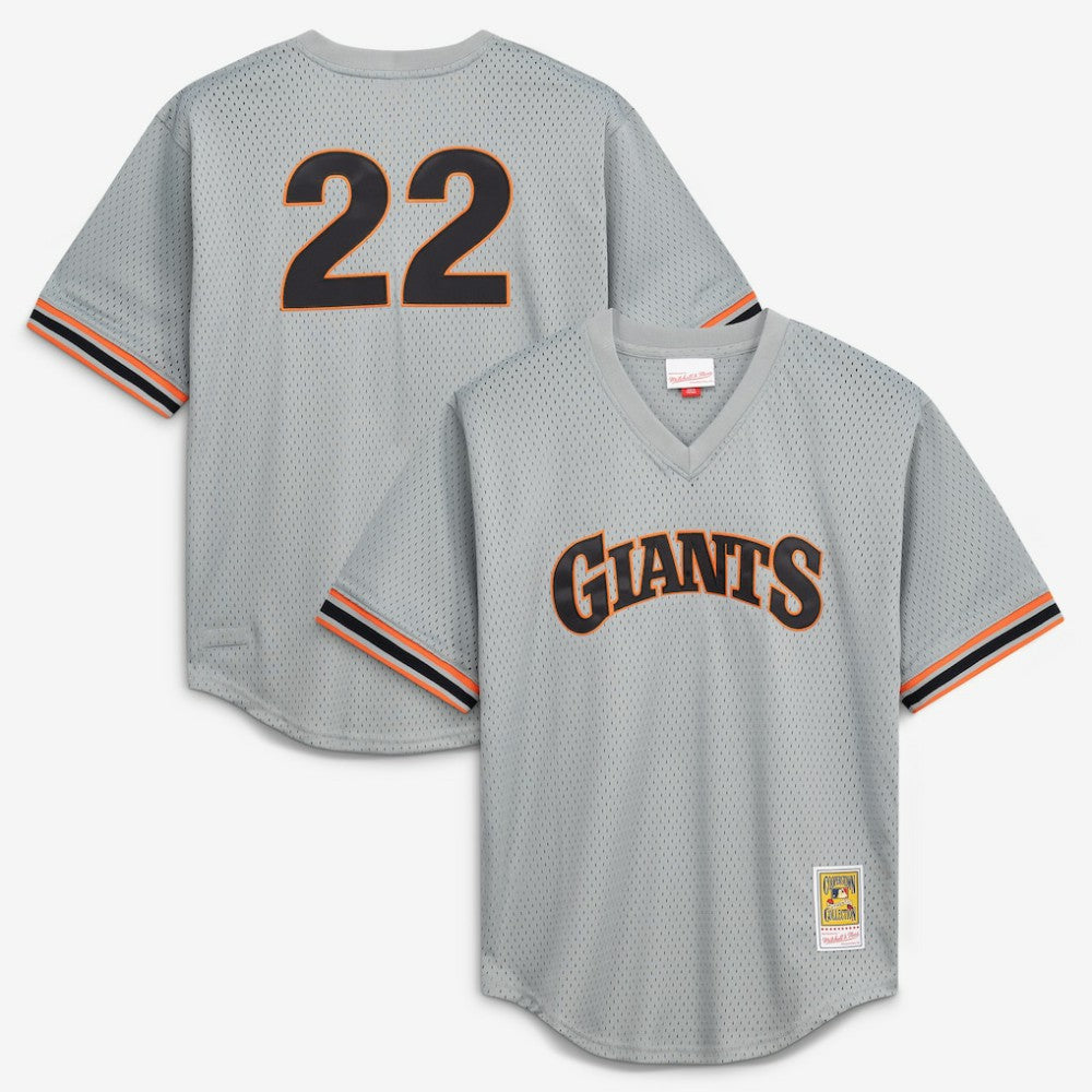 Will Clark San Francisco Giants Mitchell & Ness Authentic Batting Practice Jersey - MLB