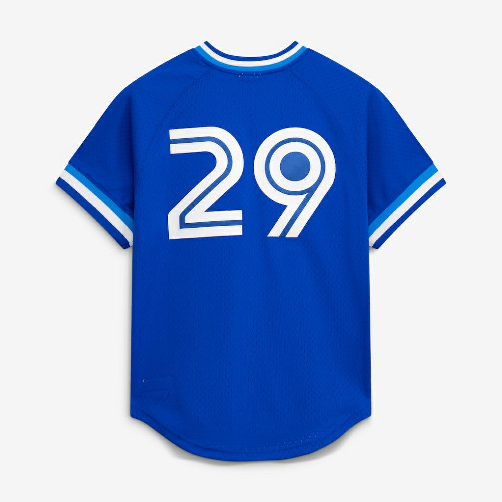 Joe Carter Toronto Blue Jays Mitchell & Ness Authentic Batting Practice Jersey - MLB
