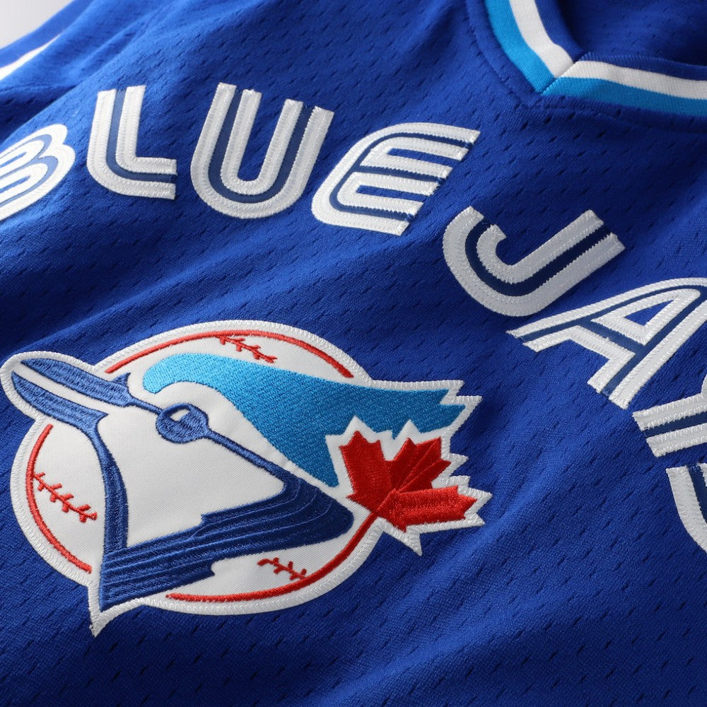 Joe Carter Toronto Blue Jays Mitchell & Ness Authentic Batting Practice Jersey - MLB