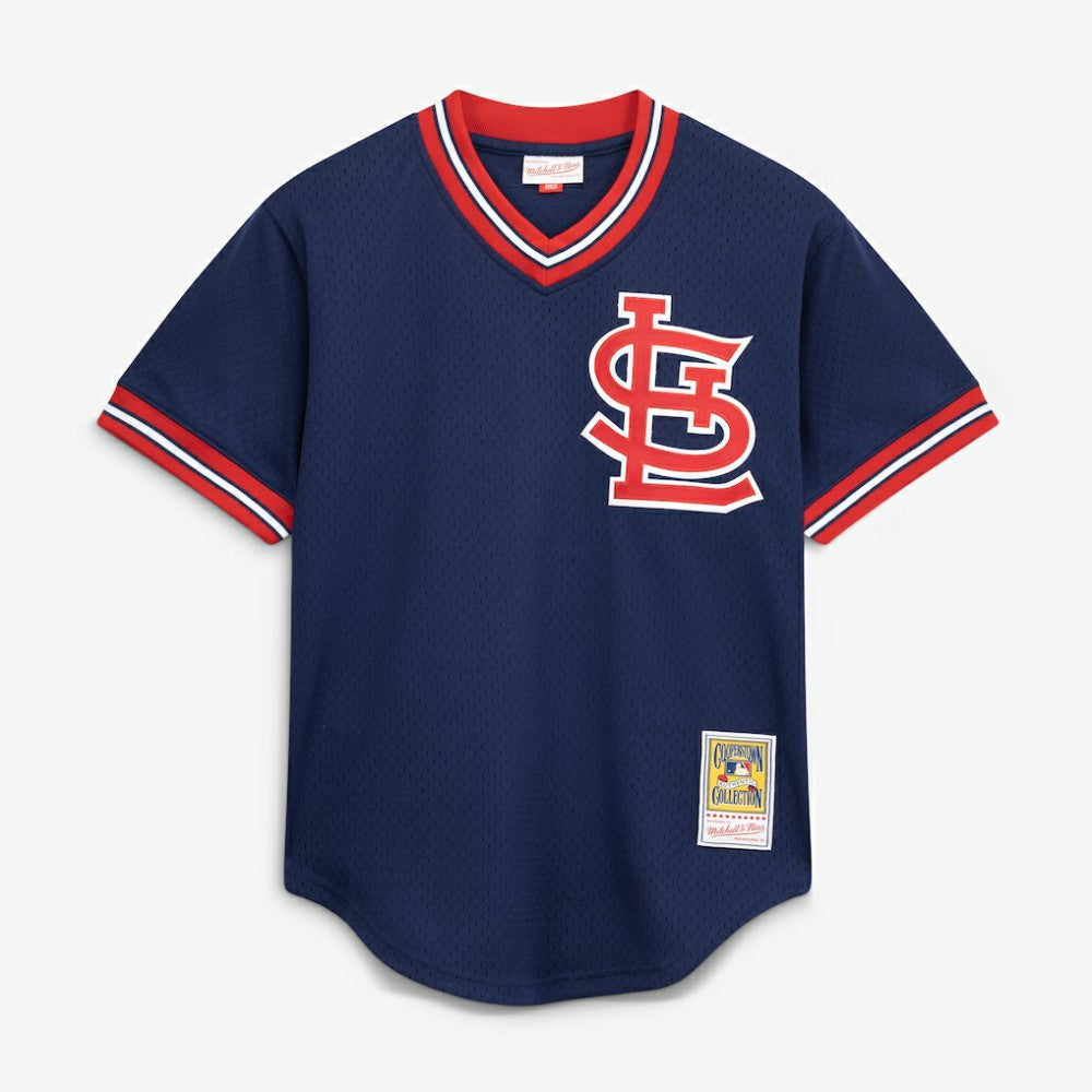 Ozzie Smith St. Louis Cardinals Mitchell & Ness Authentic Batting Practice Jersey - MLB