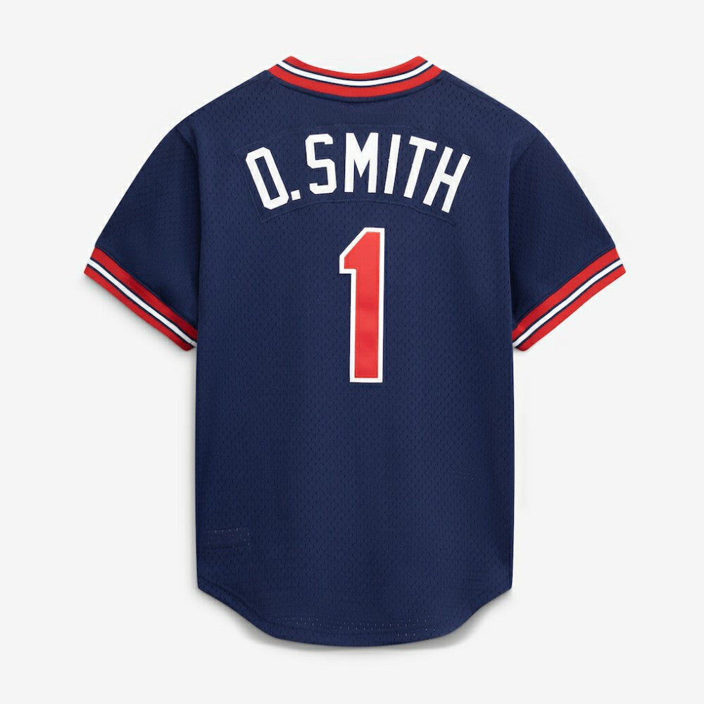Ozzie Smith St. Louis Cardinals Mitchell & Ness Authentic Batting Practice Jersey - MLB
